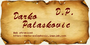 Darko Palasković vizit kartica